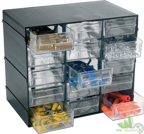 Cassettiera organizer hobby - cassettiera,